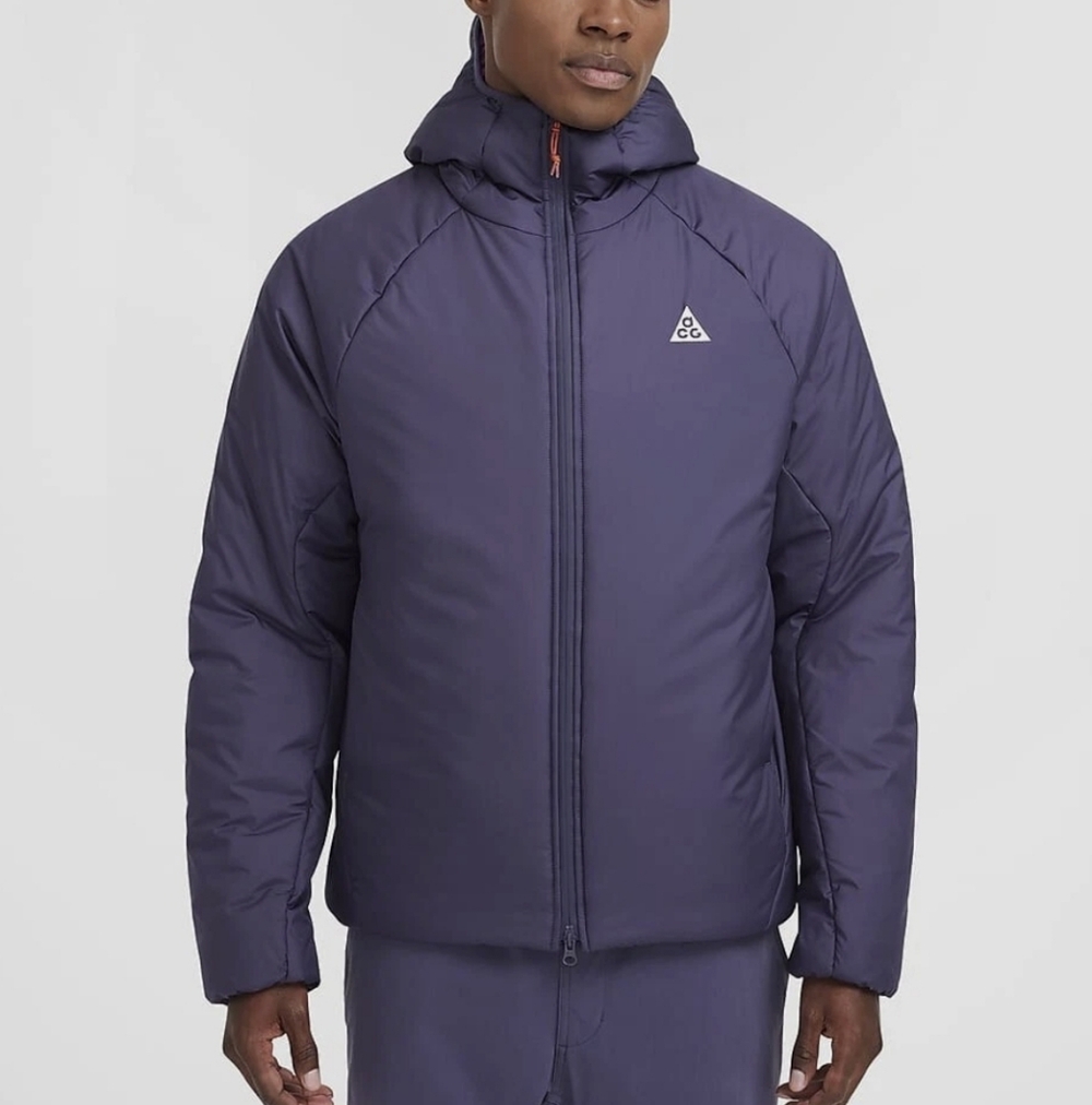 NWT Men's Nike ACG Purple Puffer Jacket